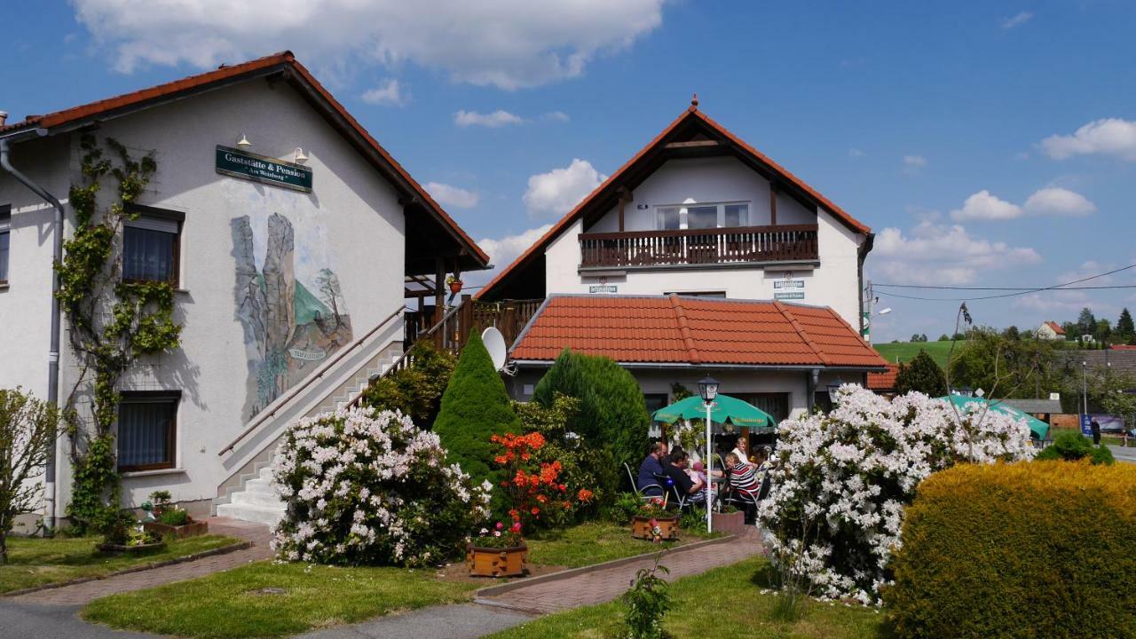 Bed and Breakfast Gaststätte Am Weinberg Mittelndorf Exterior foto